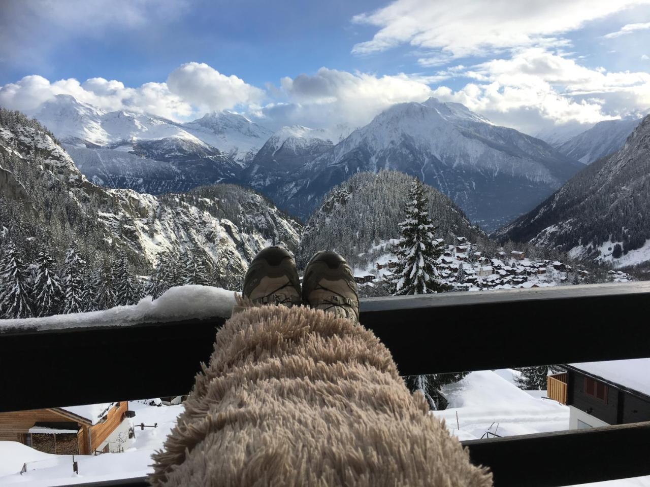 Chalet Ariane Blatten bei Naters Exterior foto
