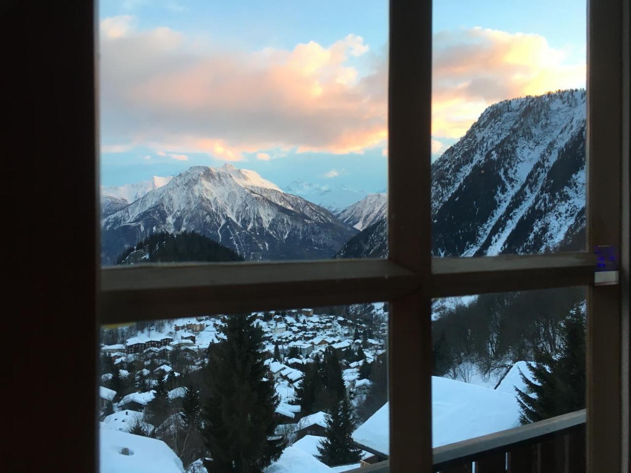 Chalet Ariane Blatten bei Naters Exterior foto